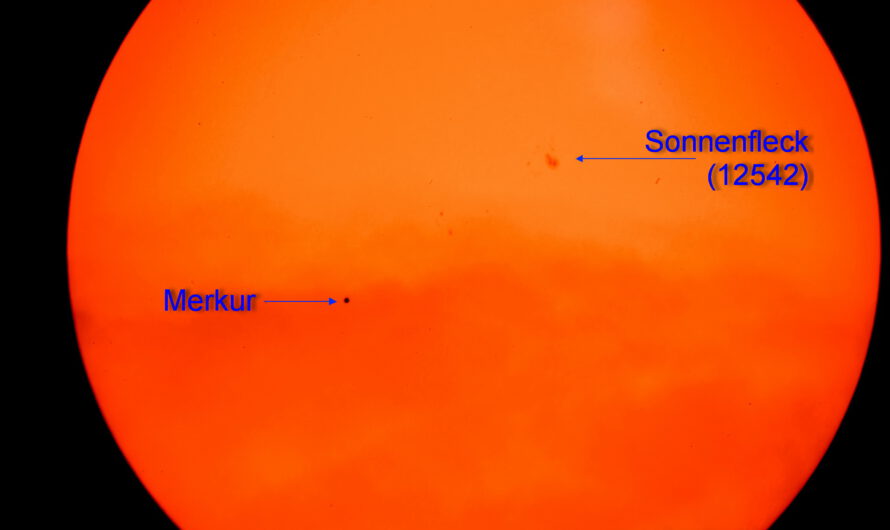 Merkurtransit am 11. November 2019