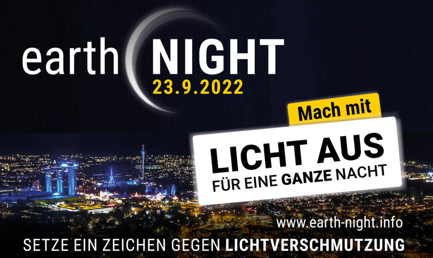 Earth Night am 23. September 2022