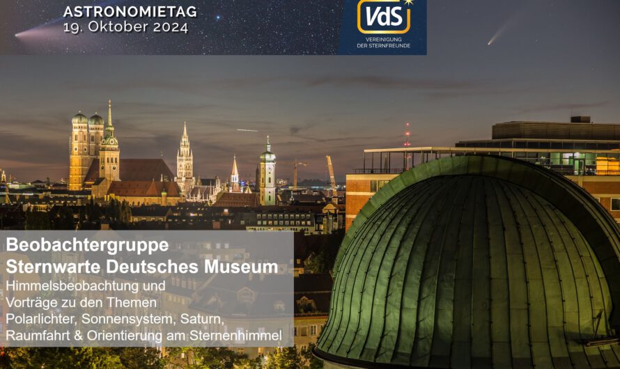 Astronomietag am 19. Oktober 2024