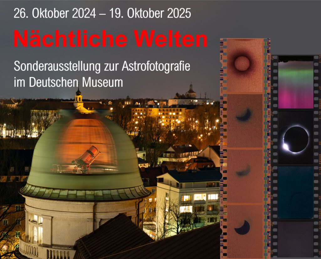 Sonderausstellung "Nächtliche Welten" im Deutschen Museum, ab 26.10.2024